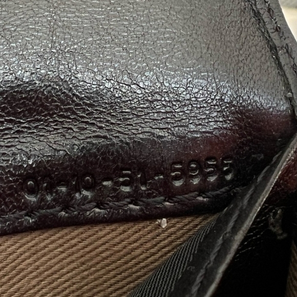 Chloé: Canvas & Black Leather Flap Biege with Gold & Leather Chain - Picture 8 of 14